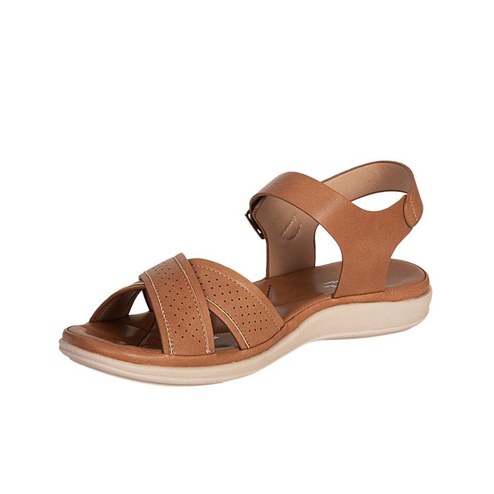 Plataforma de Mujer marca Frattini comfort / Sand.3j8161-5