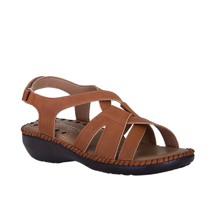 Plataforma de Mujer marca Frattini comfort / Sand.3j5786-224