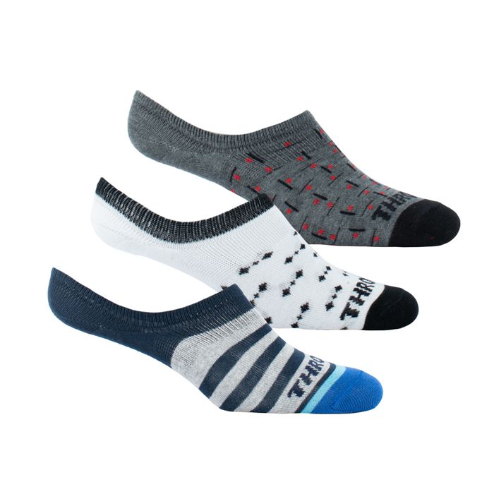 Media de Hombre marca Throwing / Acc.calcetin 22a invisible h pack1