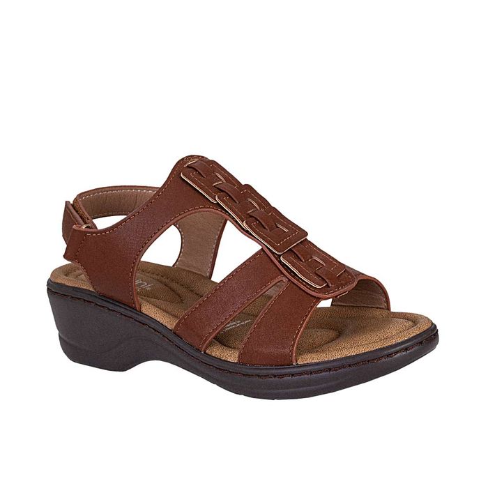 Plataforma de Mujer marca Frattini comfort / Sand.l7302-b2