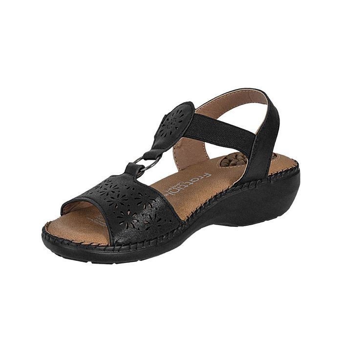 Plataforma de Mujer marca Frattini comfort / Sand.3j6305-31