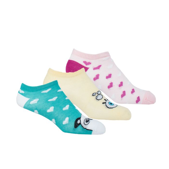 Medias de Niñas marca Throwing / Acc.calcetin 23a inf niña pack1