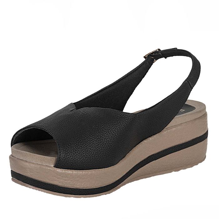 Plataforma de Mujer marca Frattini soft / Sand.s15