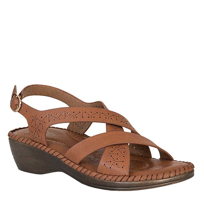 Plataforma de Mujer marca Frattini comfort / Sand.3j9021-5