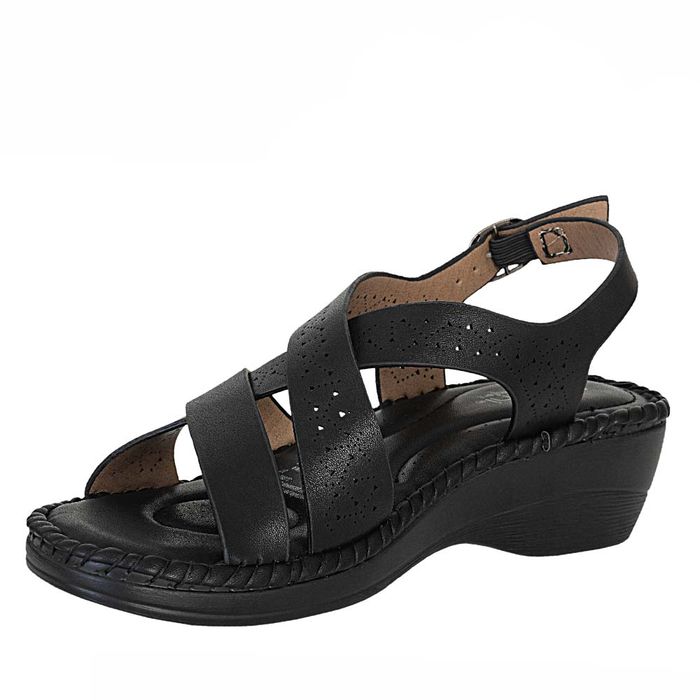 Plataforma de Mujer marca Frattini comfort / Sand.3j9021-5