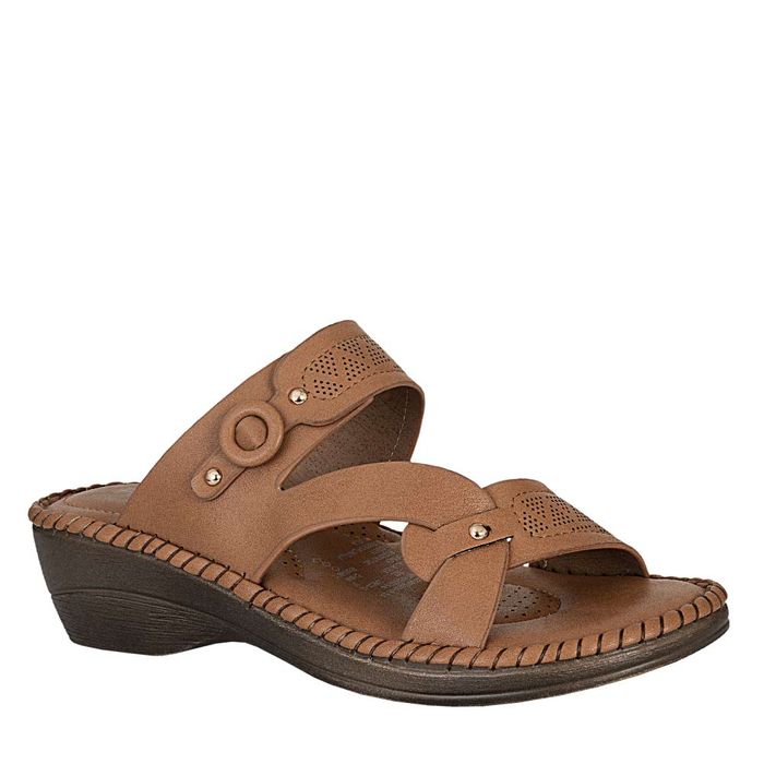 Plataforma de Mujer marca Frattini comfort / Sand.3j8530-15