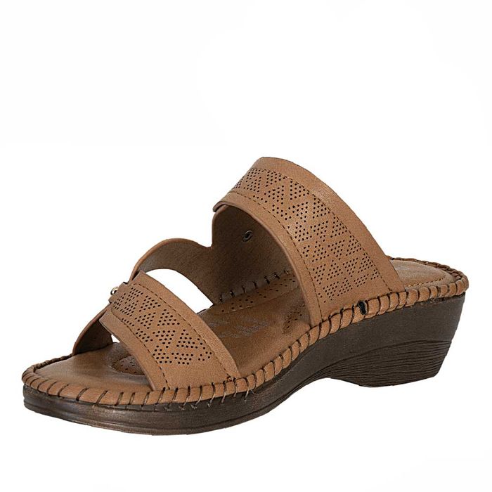 Plataforma de Mujer marca Frattini comfort / Sand.3j8530-15