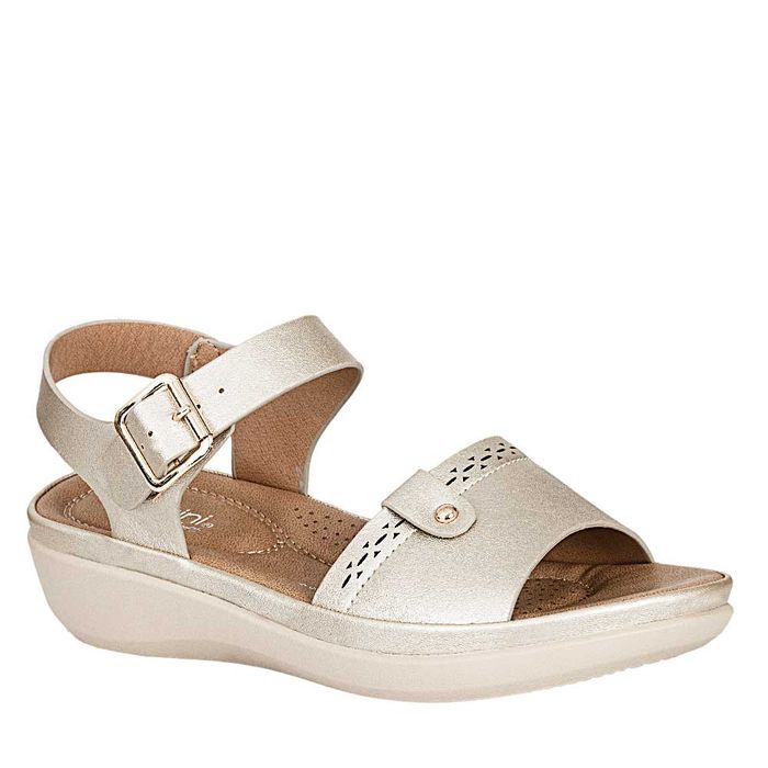 Plataforma de Mujer marca Frattini soft / Sand.3j8966-9