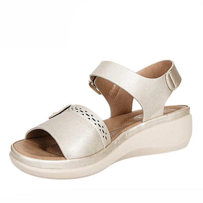 Plataforma de Mujer marca Frattini soft / Sand.3j8966-9