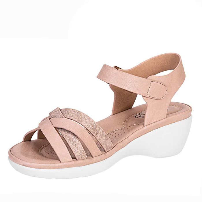 Plataforma de Mujer marca Frattini soft / Sand.3j8530-12