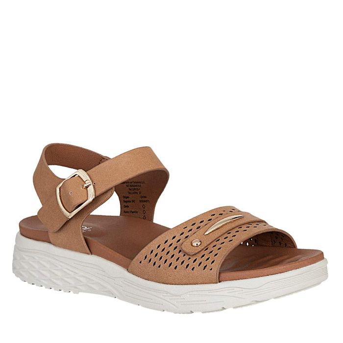 Plataforma de Mujer marca Frattini soft / Sand.3j9120-1
