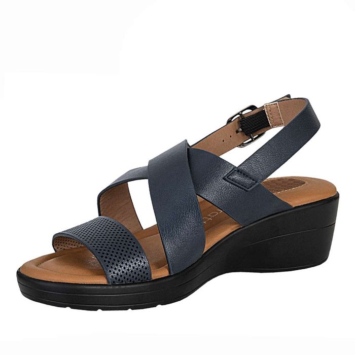 Plataforma de Mujer marca Frattini comfort / Sand.3j8964-5