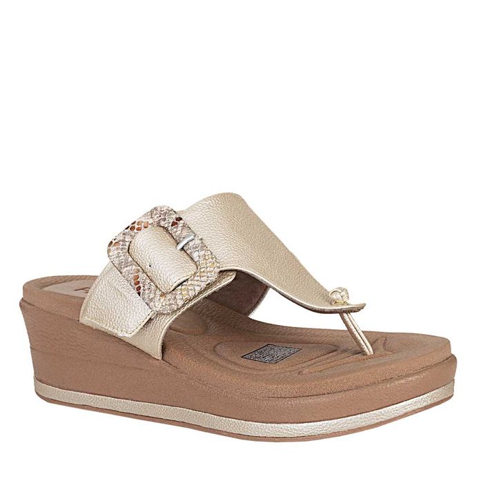 Plataforma de Mujer marca Frattini soft / Sand.a-6083