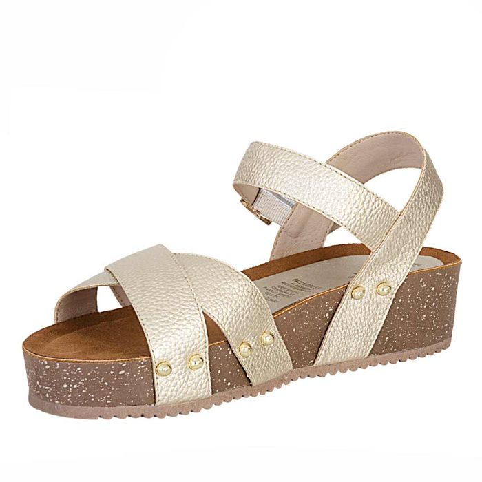 Plataforma de Mujer marca Frattini / Sand.arika-01