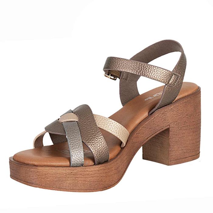 Plataforma de Mujer marca Frattini / Sand.3t8954-12