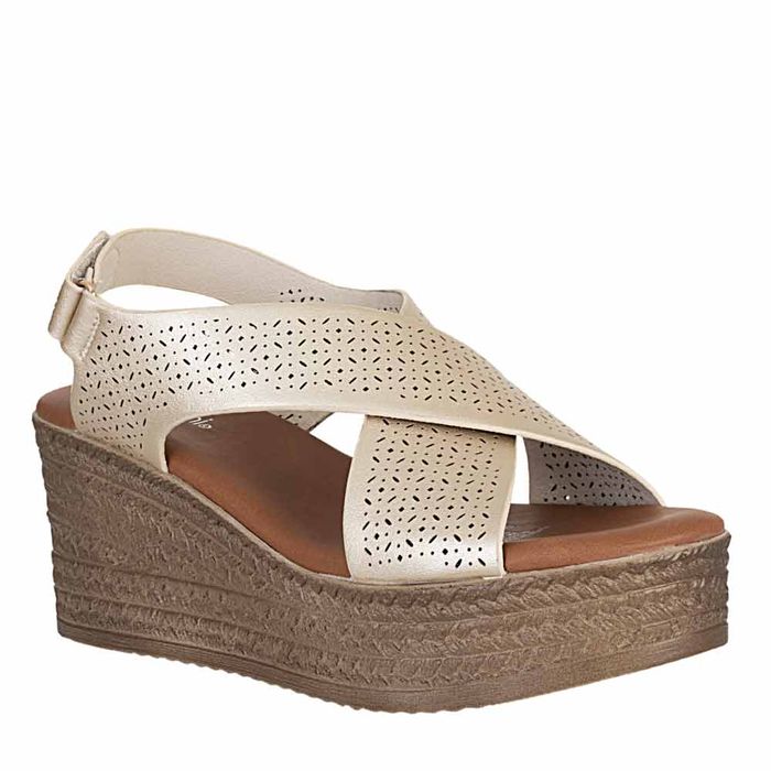 Plataforma de Mujer marca Frattini / Sand.6t7764-v16