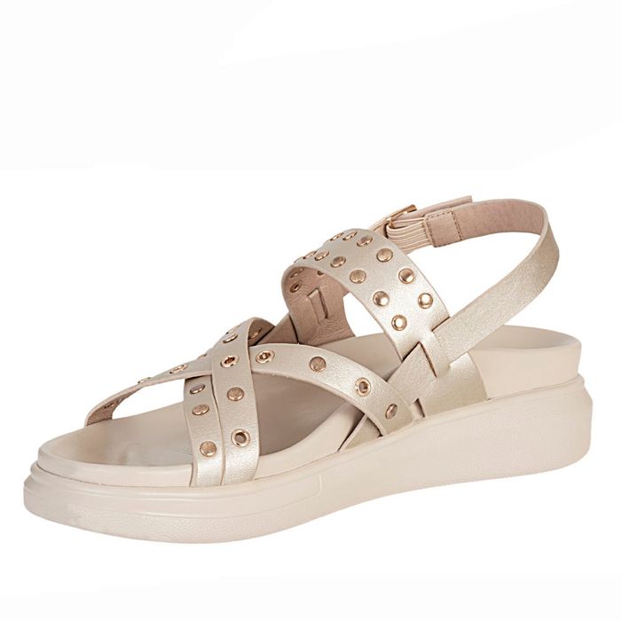 Plataforma de Mujer marca Frattini soft / Sand.3j8296-161
