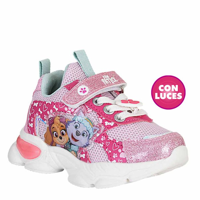 Tenis de Niñas marca Paw patrol / Tenis cal paw 5-24-2 fem lila