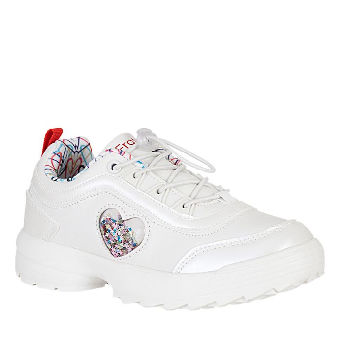 Tenis de Niñas marca Frattini teen / Tenis love 1-24-2 jun