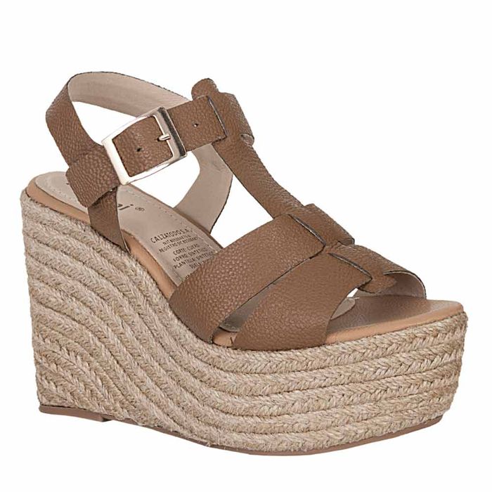 Plataforma de Mujer marca Frattini / Sand.paloma-01
