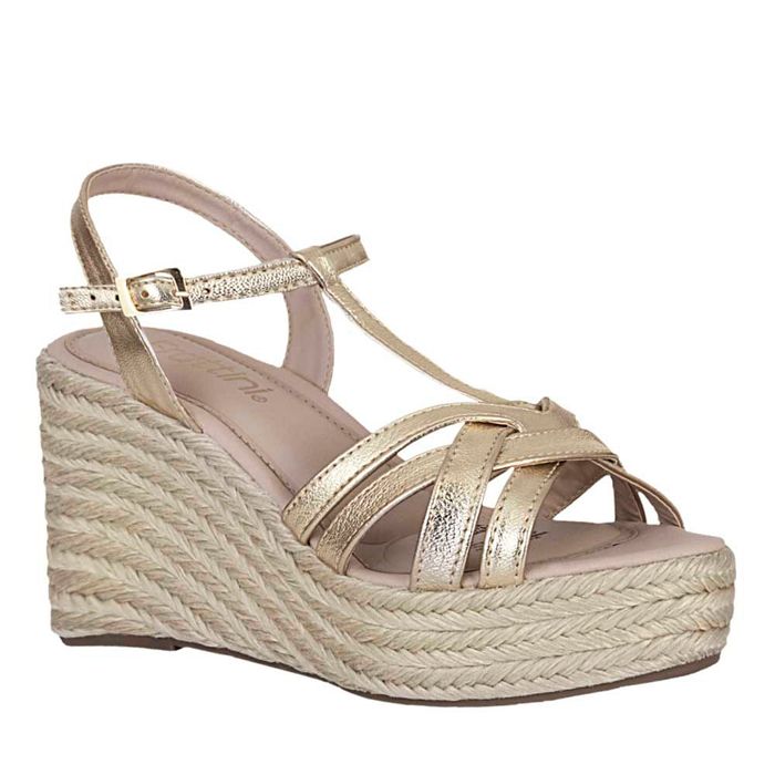 Plataforma de Mujer marca Frattini / Sand.0701