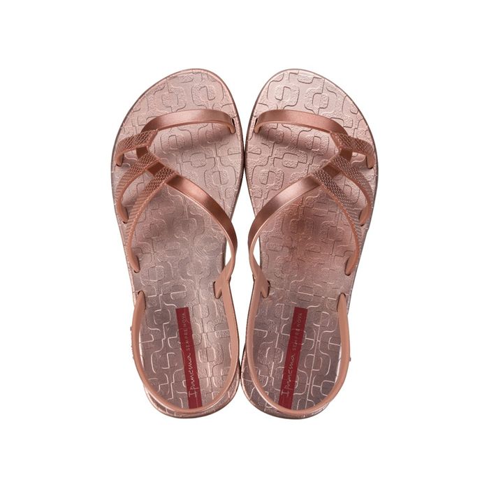 Tongs Ipanema Comfy Femme - Semelle Haute Anatomique - Bretelles Entrelacées - Taille 39/40