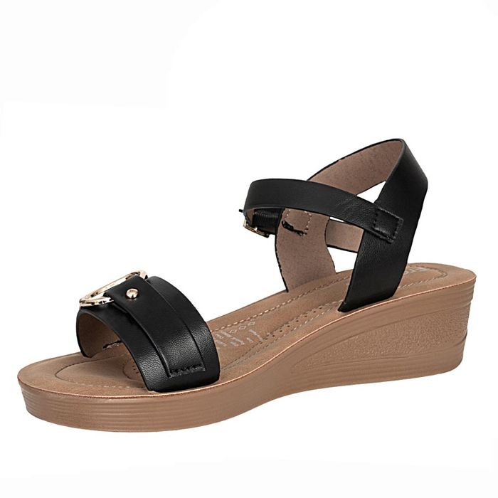 Plataforma de Mujer marca Frattini / Sand.h3y8983-51