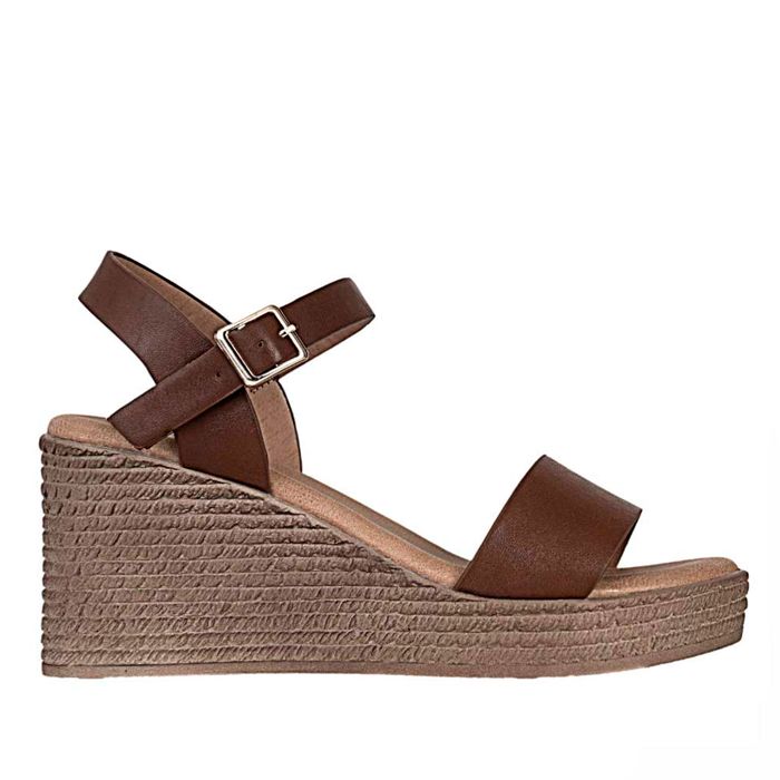 Plataforma de Mujer marca Frattini / Sand.h3t9093-4