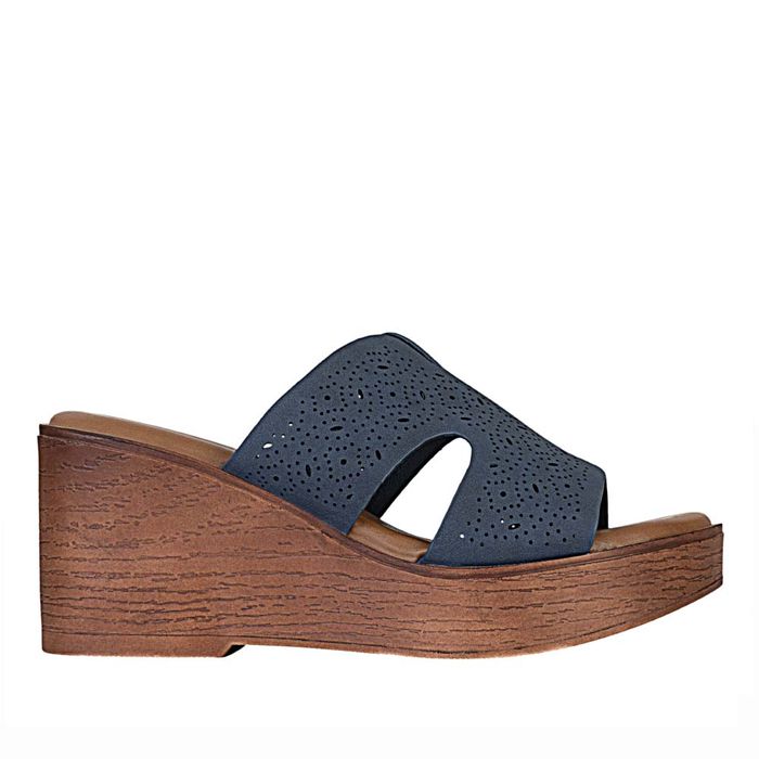 Plataforma de Mujer marca Frattini / Sand.h3t9286-8