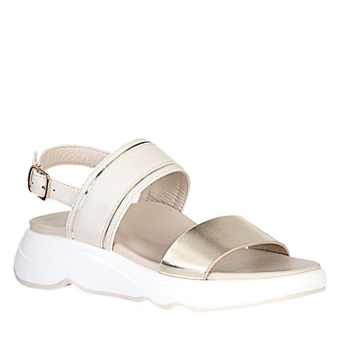 Plataforma de Mujer marca Frattini soft / Sand.3t9329-y6