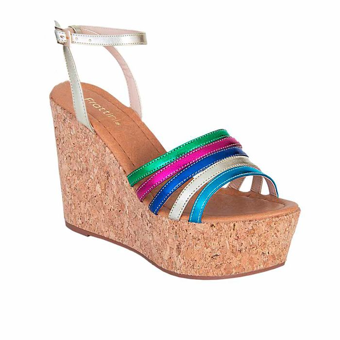 Plataforma de Mujer marca Frattini / Sand.valen-26