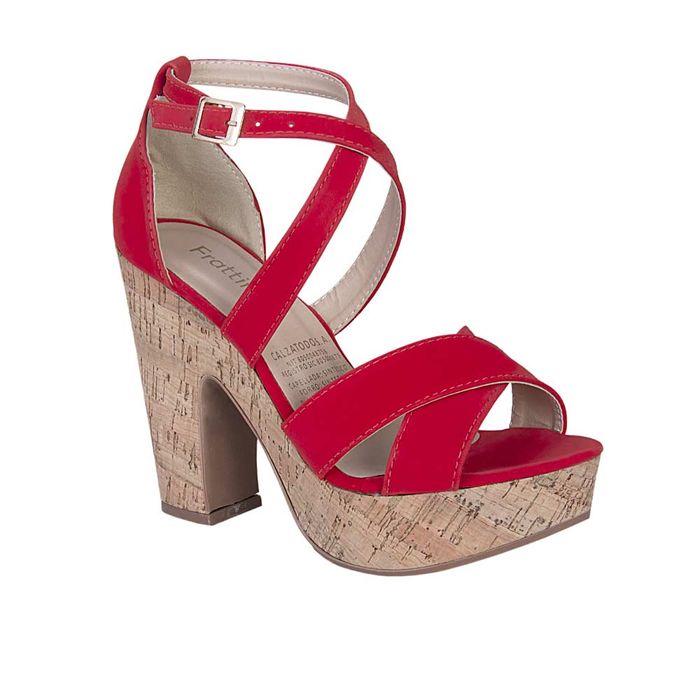Sandalia tacon de Mujer marca Frattini / Sand.d233