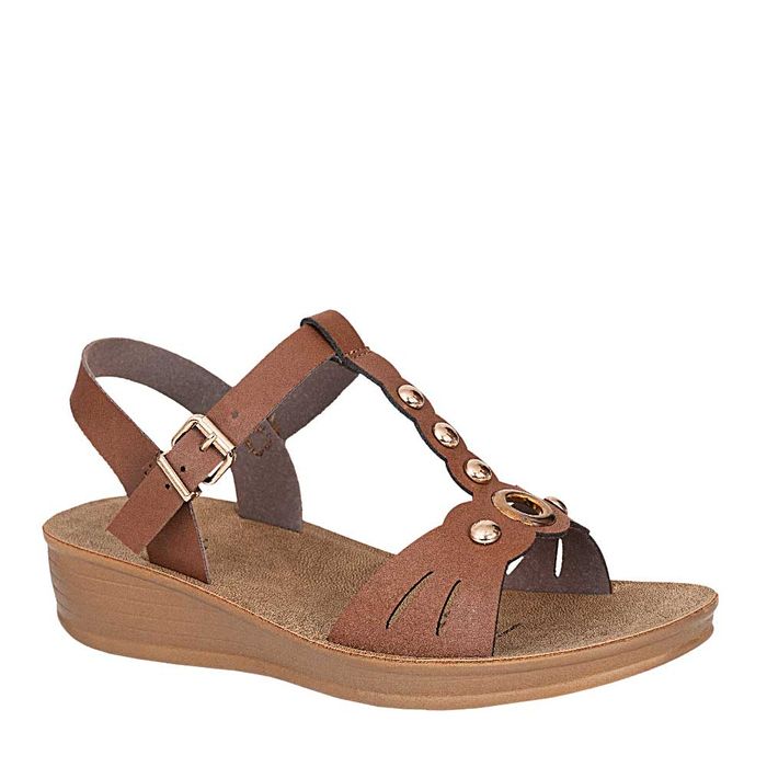 Plataforma de Mujer marca Frattini soft / Sand.3t8264-61
