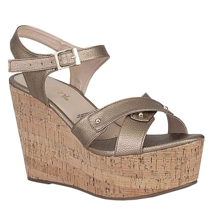 Plataforma de Mujer marca Frattini / Sand.f08