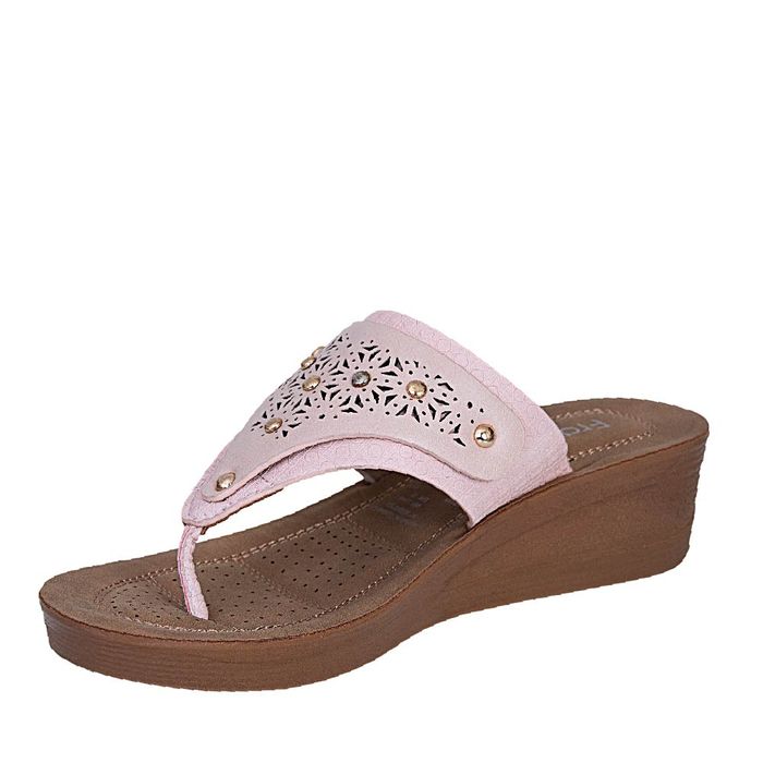Plataforma de Mujer marca Frattini soft / Sand.3j8583-2