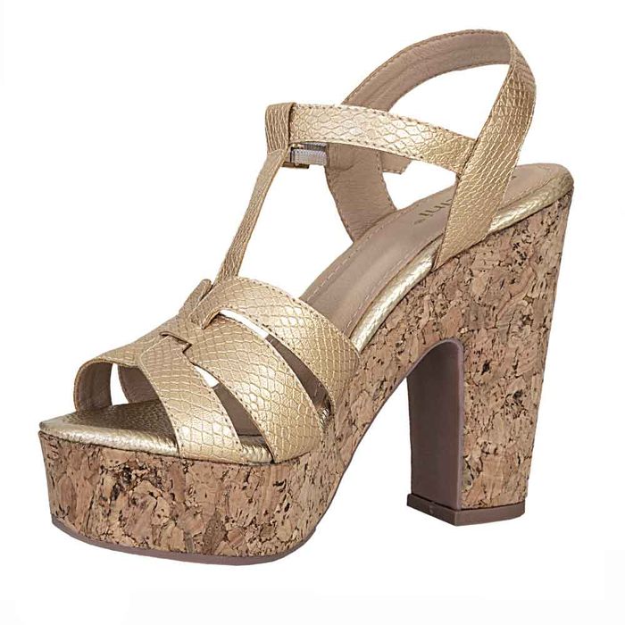 Plataforma de Mujer marca Frattini / Sand.t072