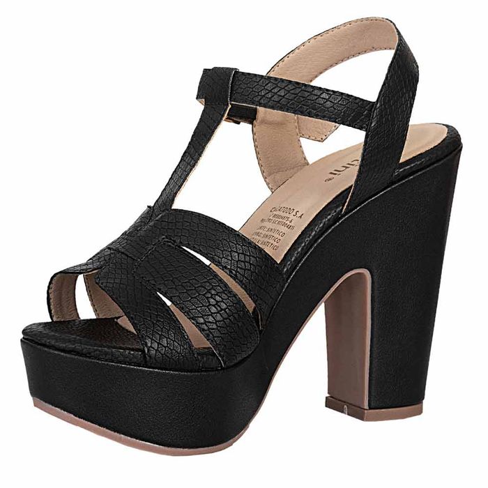 Plataforma de Mujer marca Frattini / Sand.t072