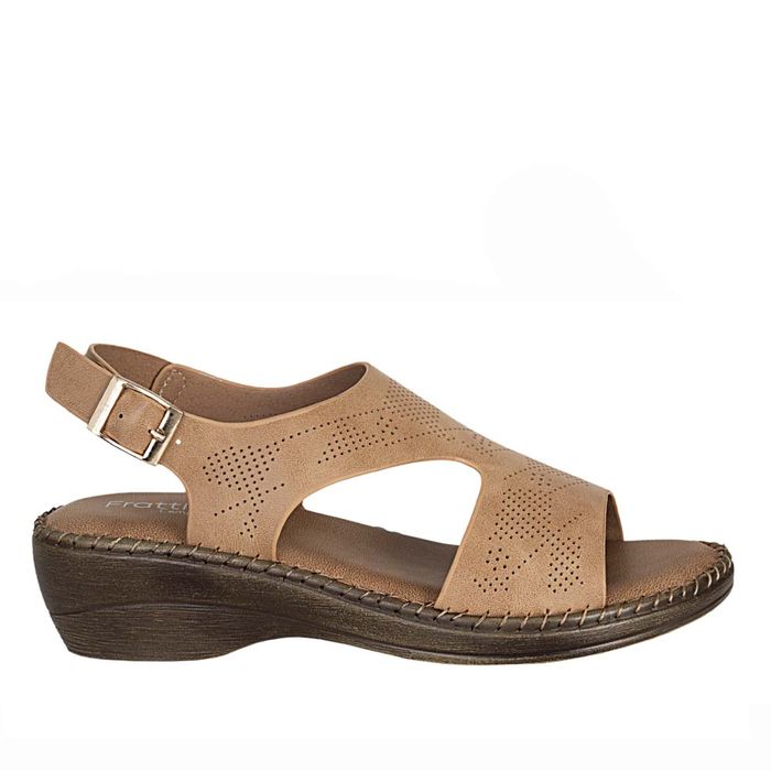 Plataforma de Mujer marca Frattini comfort / Sand.t12773-1