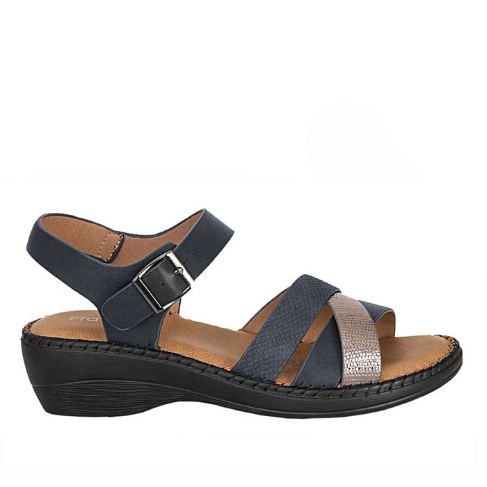 Plataforma de Mujer marca Frattini comfort / Sand.3j7247-52