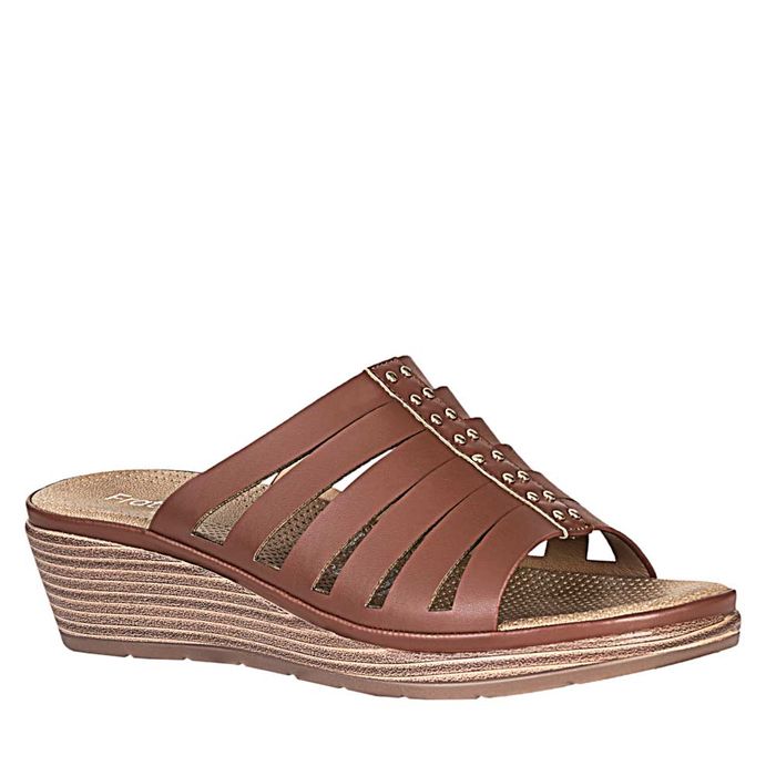 Plataforma de Mujer marca Frattini soft / Sand.3j887-7
