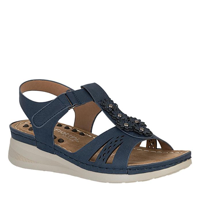Plataforma de Mujer marca Frattini comfort / Sand.3j9072-3