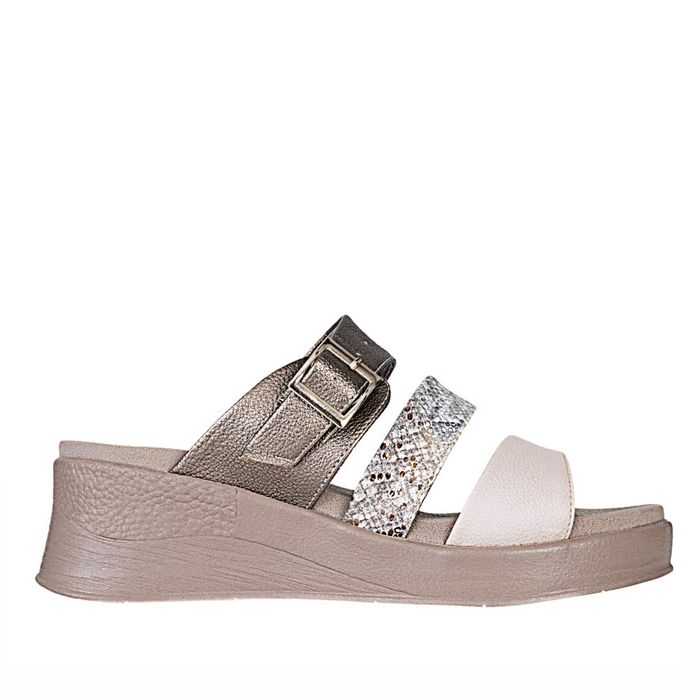Plataforma de Mujer marca Frattini soft / Sand.f2093