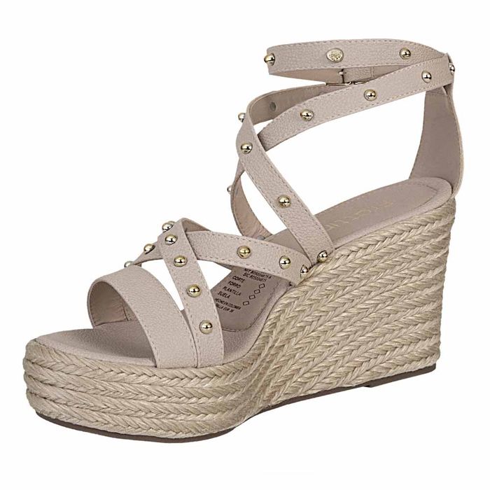 Plataforma de Mujer marca Frattini / Sand.f10