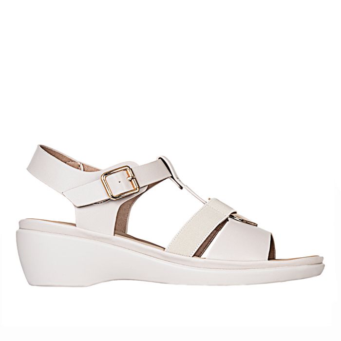 Plataforma de Mujer marca Frattini soft / Sand.h3t9525-4