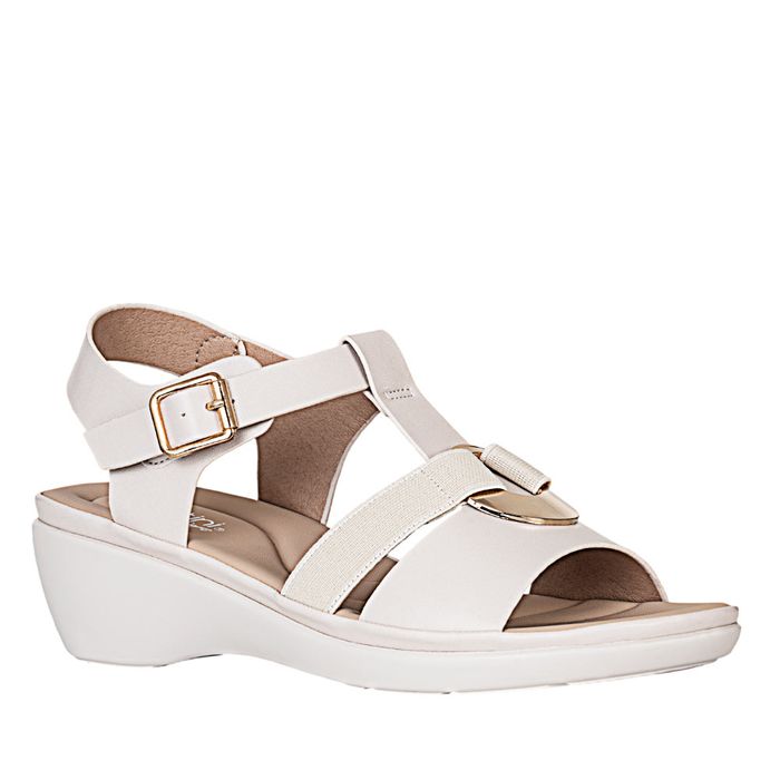 Plataforma de Mujer marca Frattini soft / Sand.h3t9525-4