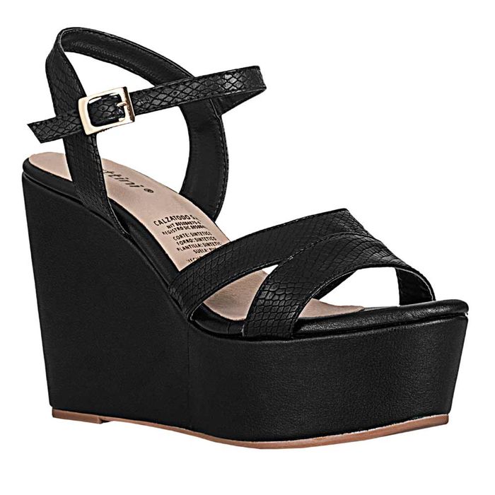 Plataforma de Mujer marca Frattini / Sand.t074