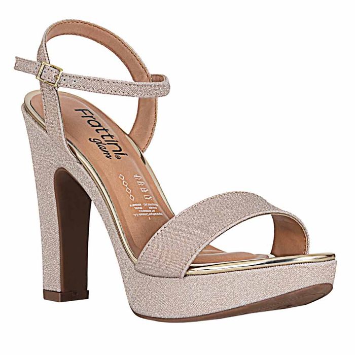 Sandalia tacon de Mujer marca Frattini glam / Sand.6292200