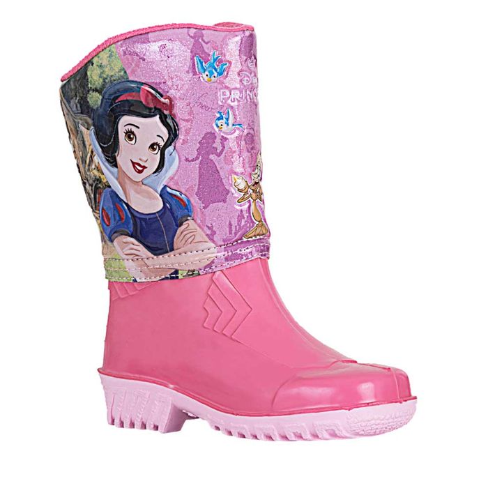 Bota/botin de Niñas marca Disney / Bota yaviza princes fucsia ros (dt730p6)