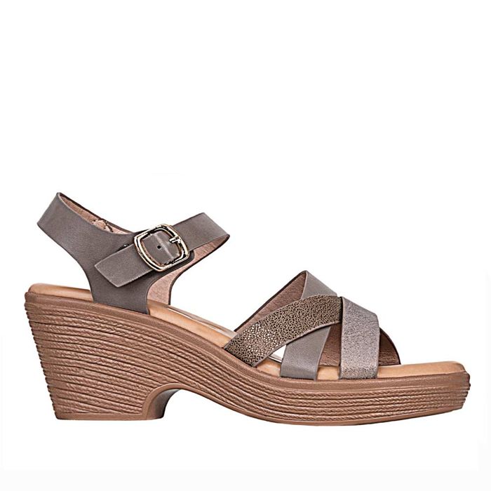 Plataforma de Mujer marca Frattini / Sand.3j9351-5