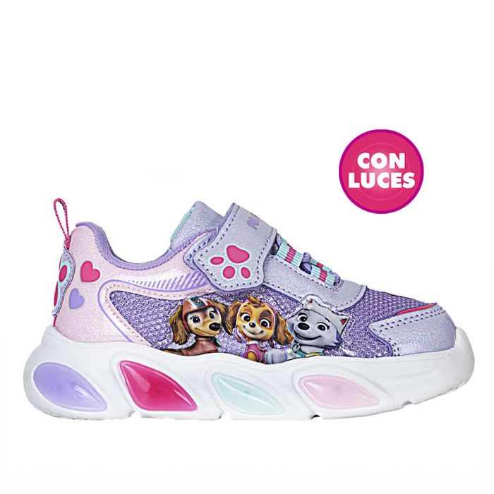 Tenis de Niñas marca Paw patrol / Tenis paw 1-25-1